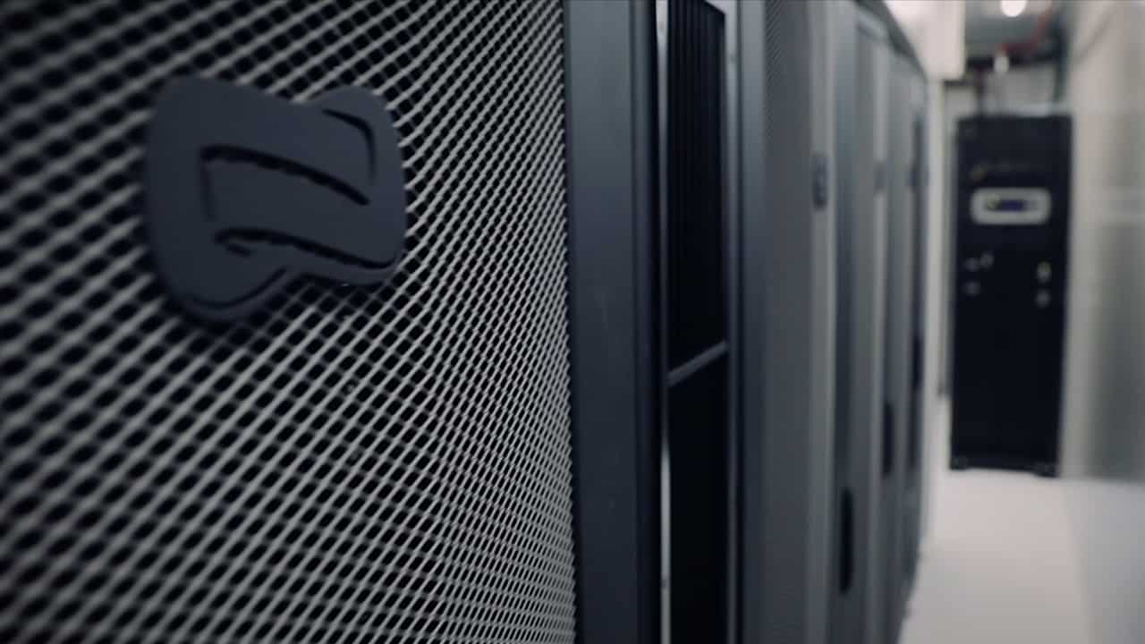 Container-Universidad-Vigo-interior Data Center racks