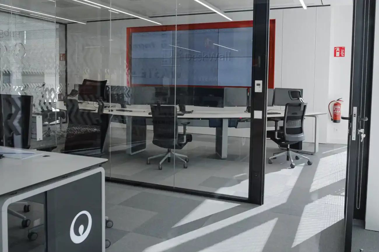 control and management center Veolia Barcelona