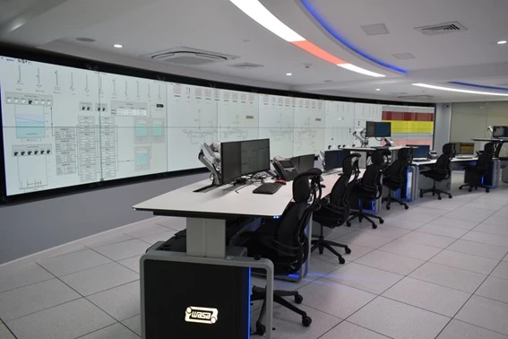 WASA control consoles sit and stand system