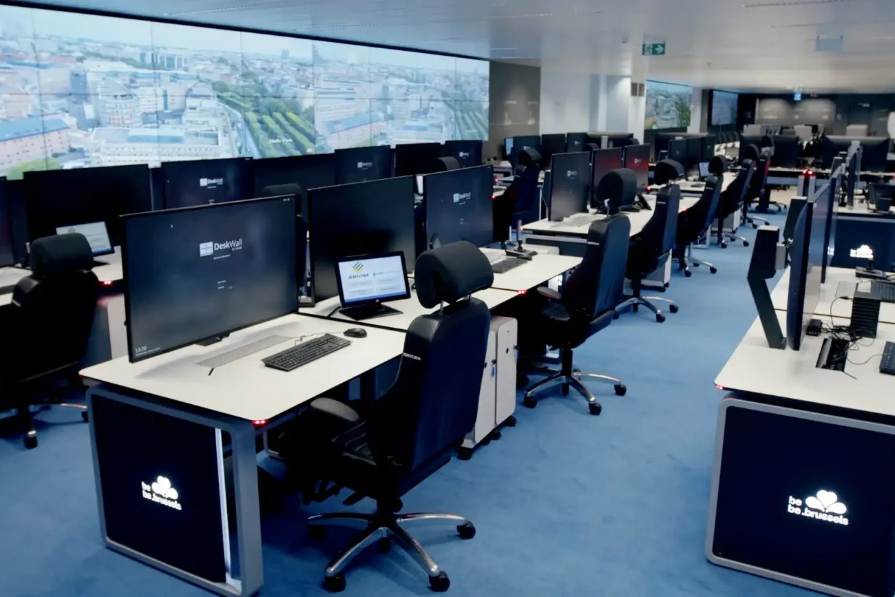 Centro de control Safe.Brussels Advantis NG y DeskWall
