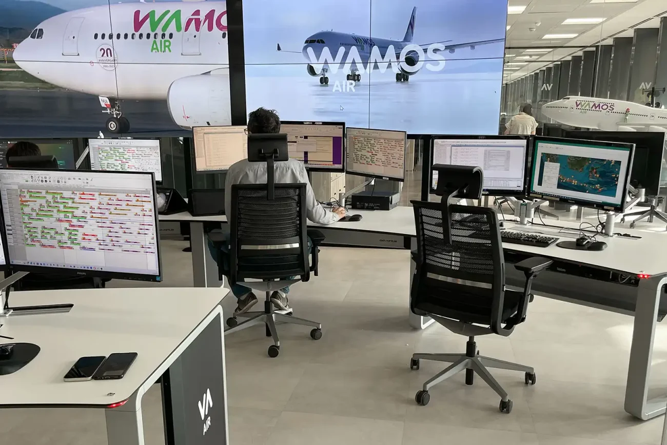 Centro de control GESAB Wamos Air