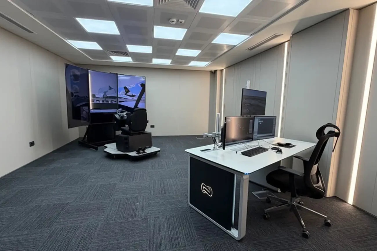 Advantis NG control console simulator International Training Center Azerbaijan